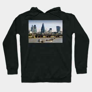 London Cityscape Blackfriars Bridge England Hoodie